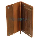 Portofel pentru tutun RYO 14 Antique Brown din piele de culoare maro
