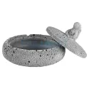Scrumiera Angel 91 Astronaut cu capac confectionata din ciment