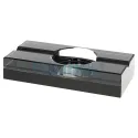 Scrumiera pentru trabuc Angelo Cristal de culoare negru