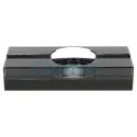 Scrumiera pentru trabuc Angelo Cristal de culoare negru
