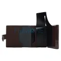 Tabachera pentru tigari cu portofel  Angel 22 Dark Brown