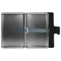 Tabachera cu portofel marca Angel 40 Black 100 mm din piele ecologica