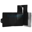 Tabachera cu portofel marca Angel 40 Black 100 mm din piele ecologica
