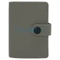 Tabachera cu portofel Angel Grey 100 MM cu exterior din piele ecologica