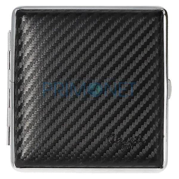 286003 Tabachera Caseti Black Carbon King Size