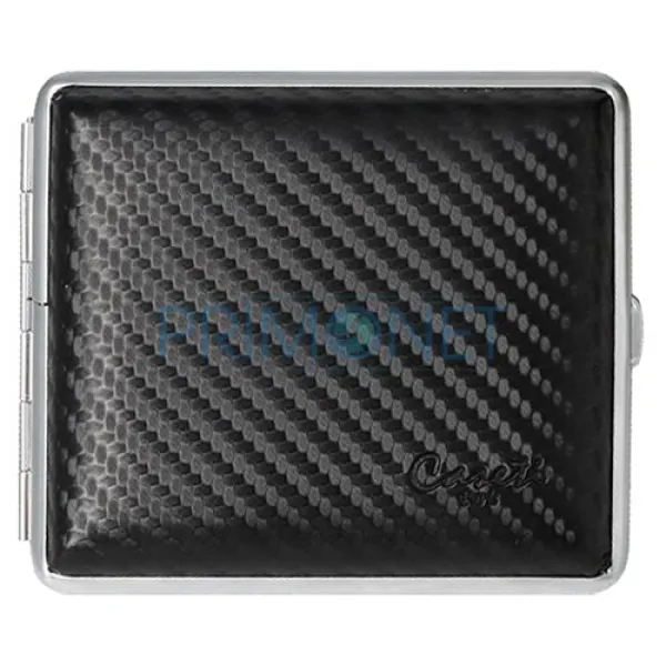 286008 Tabachera Caseti Black Carbon King Size