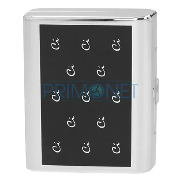 286010 Tabachera Caseti Chrome Black