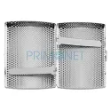 Tabachera cromata pentru tigari cu suport clapete metalice WinJet