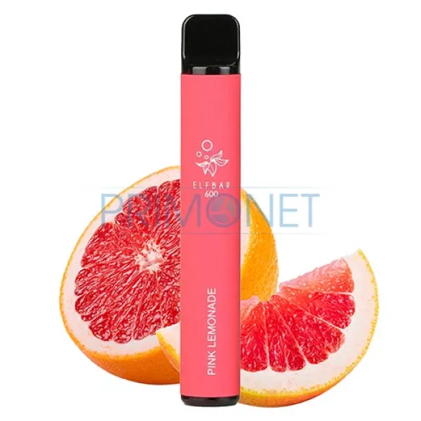 Mini narghilea Elf Bar Pink Grapefruit 600 (20 mg)