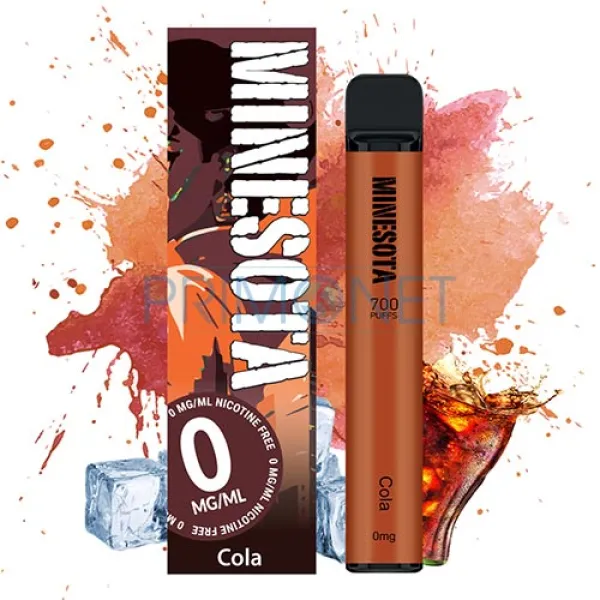 Mini narghilea Minesota Cola Ice (0 mg) 700 pufuri