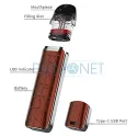 kit complet tigara electronica Vaporesso Luxe Q de culoare Brown
