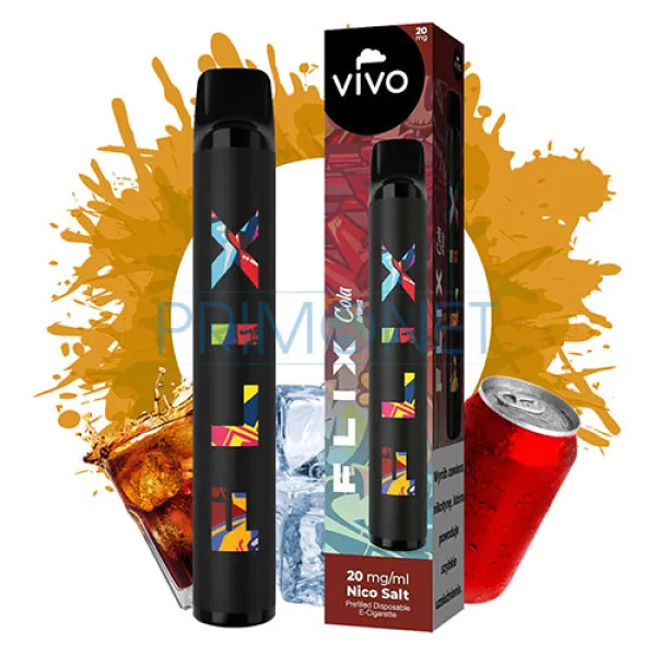 Mini narghilea VIVO FLIX Cola Ice (20 mg) 700 pufuri