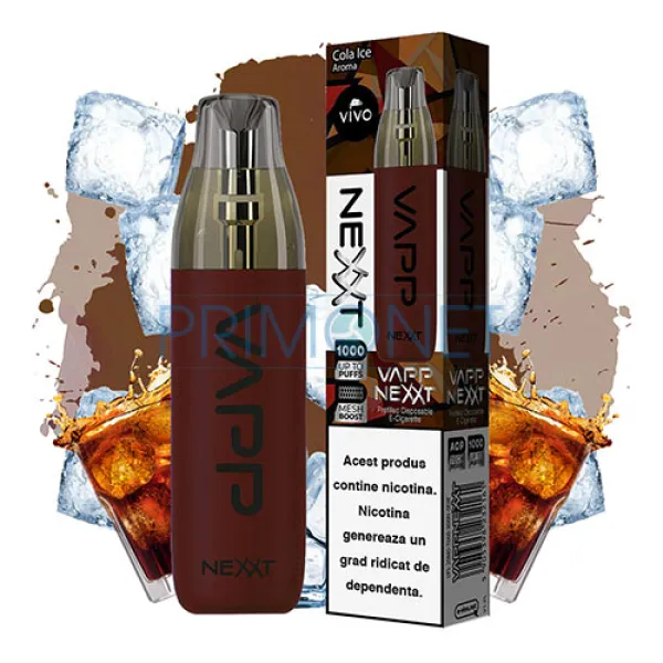 Mini narghilea VIVO Nexxt Cola Ice (20 mg) 1000 pufuri