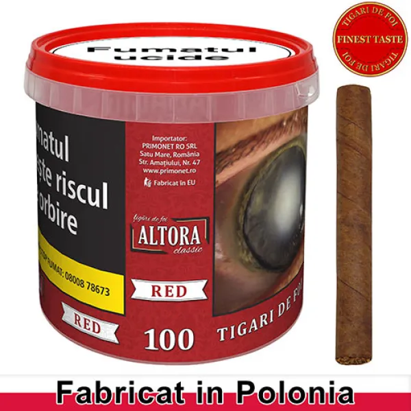 Tigari de foi Altora Classic Red (100 buc)