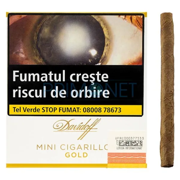 Tigari de foi Davidoff Gold Mini 23g (10)