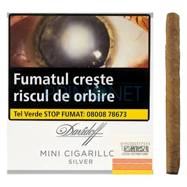 Tigari de foi Davidoff Silver Mini 38g (20)
