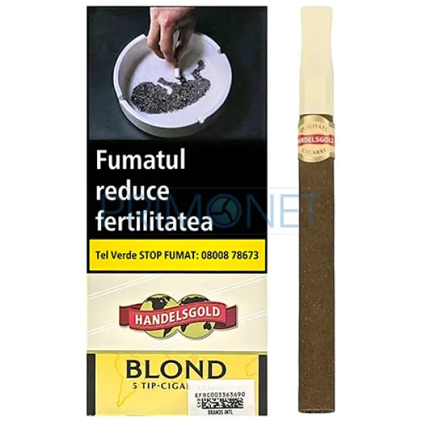 Tigari de Foi Handelsgold Tip Blond 23g (vanilie) 5