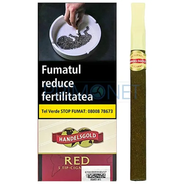 Tigari de Foi Handelsgold Tip Red 23g (cirese) 5