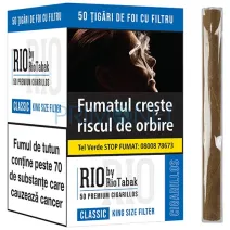 Tigari de Foi RIO Classic Filter by RioTabak 65g (50)