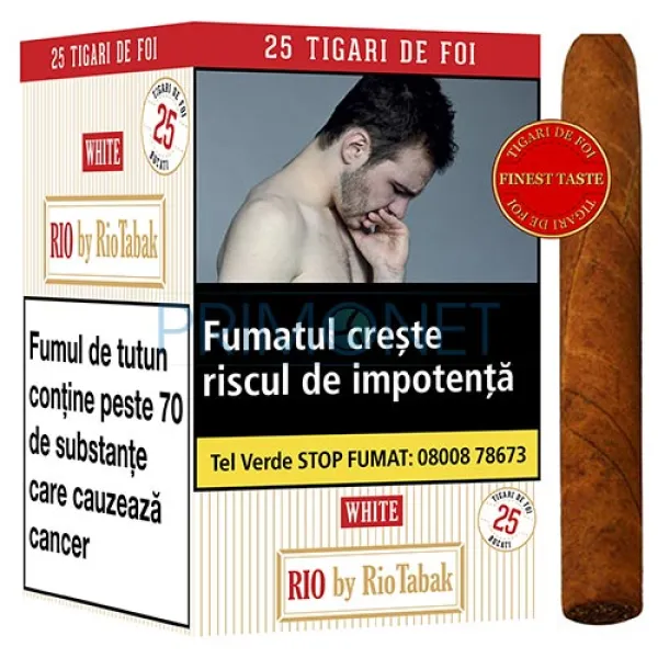 Tigari de Foi RIO White by RioTabak 240g (25)