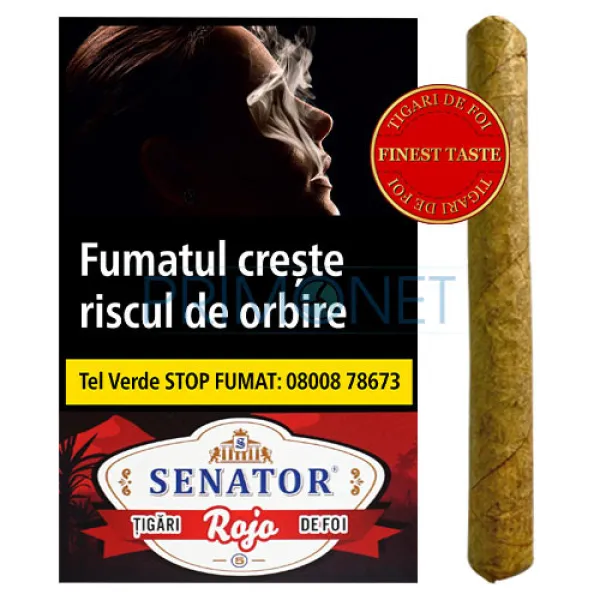 Tigari de Foi Senator Rojo 47,50g (5)