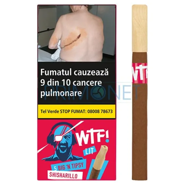 Tigari de foi WTF Tipsy Lit 25g (fructe de padure) 5
