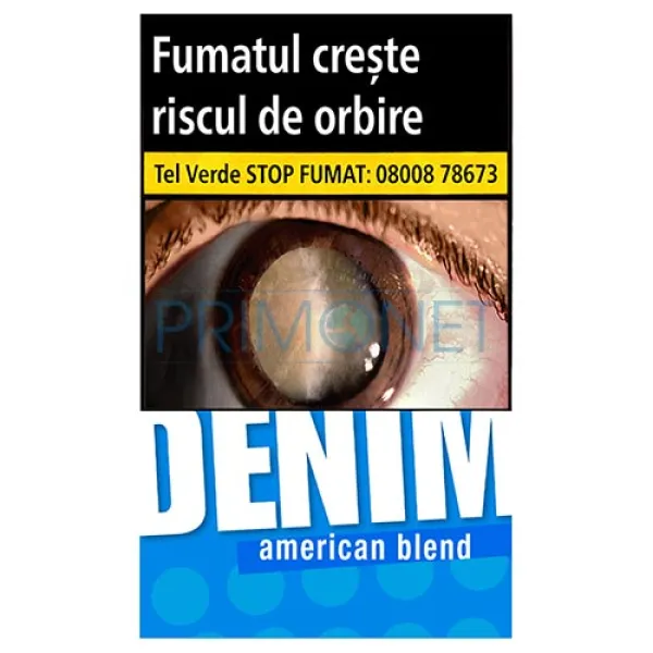 Tigarete Denim Blue 100's
