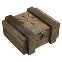 Cutie din lemn cu 24 trabucuri Alec Bradley Black Market Punk cu invelis Nicaragua