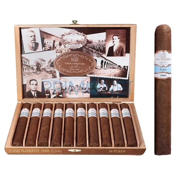 Trabucuri Casa Turrent 1880 Collection Claro Doble Robusto (10)