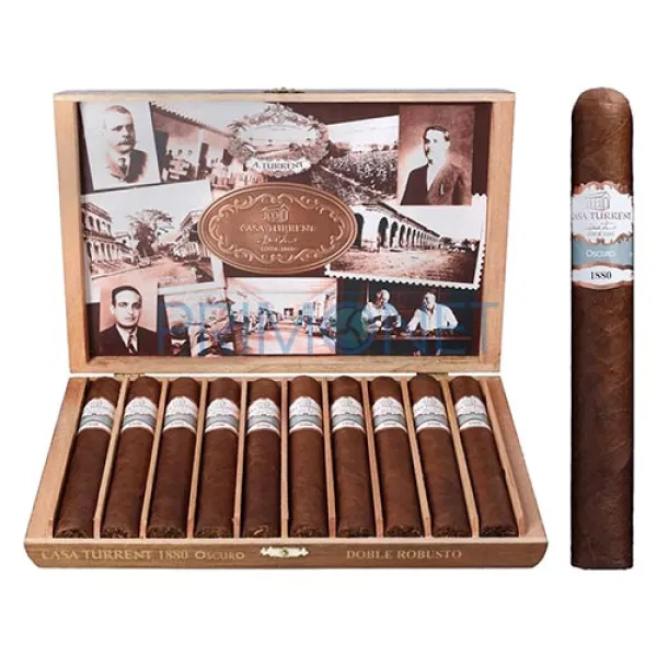 Trabucuri Casa Turrent 1880 Collection Oscuro Doble Robusto (10)