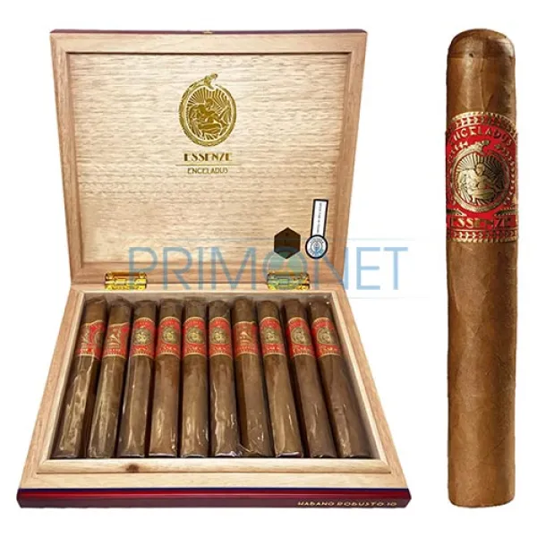 Trabucuri Essenze Enceladus Habano Robusto Wood Box (10)