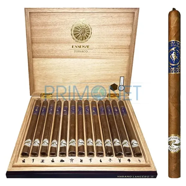 Trabucuri Essenze Zodiaco Habano Lancero Wood Box (10)
