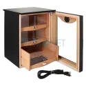 Humidor Angelo Black Matt cu Led pentru trabucuri