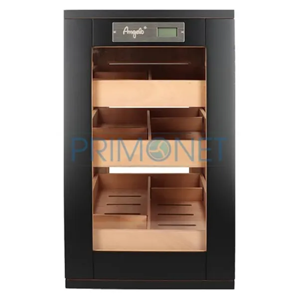 920086 Humidor trabucuri Angelo Black Matt