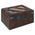 Set humidor pentru trabucuri marca Angelo Vintage cu higrometru digital