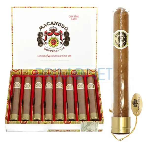 Trabucuri Macanudo Cafe Crystal Tube (8)