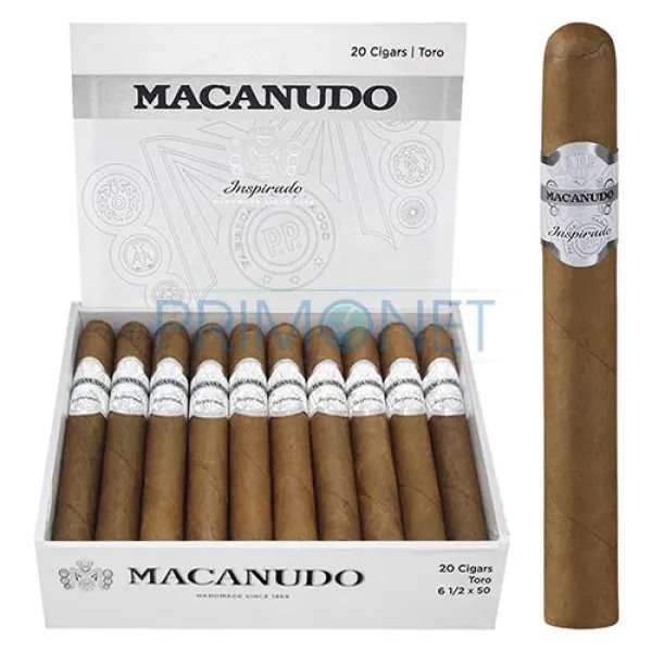 Trabucuri Macanudo Inspirado White Toro (20)