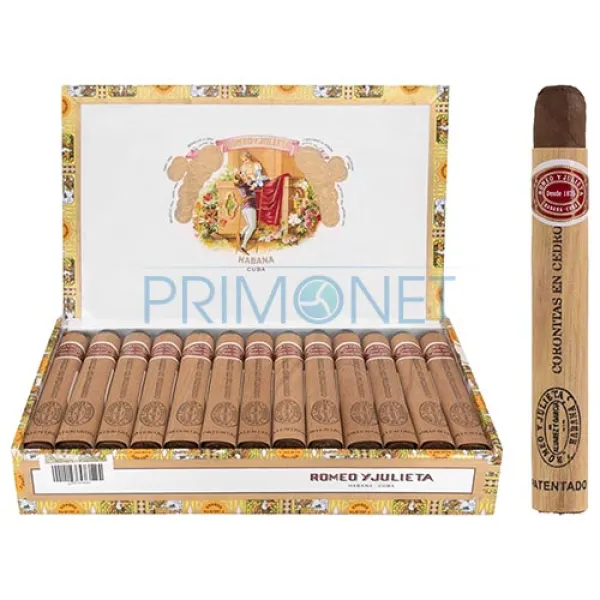 Trabucuri Romeo Y Julieta Coronitas en Cedro (25)