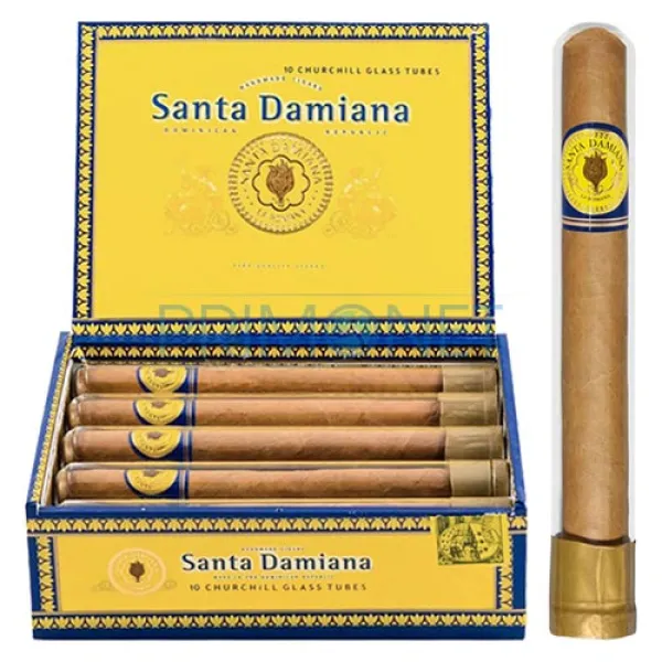 Trabucuri Santa Damiana Churchill Glass (10)