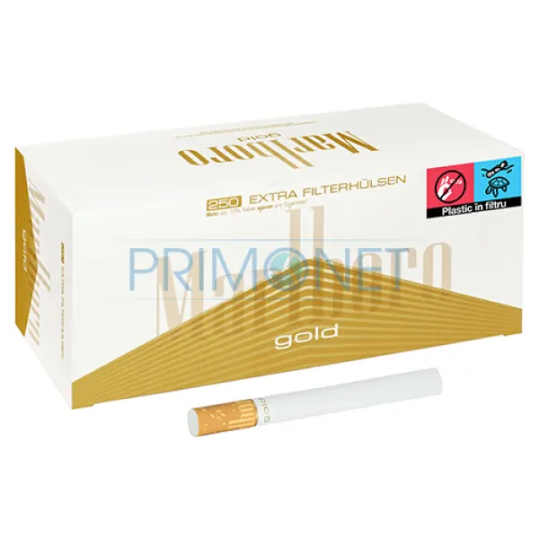 Tuburi Tigari Marlboro Gold Extra (25 mm) 250