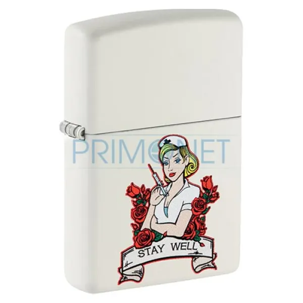 152402 Bricheta Zippo Tattoo Nurse