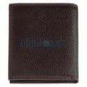 Portofel cu 10 compartimente pentru carduri confectionat din piele naturala marca Zippo