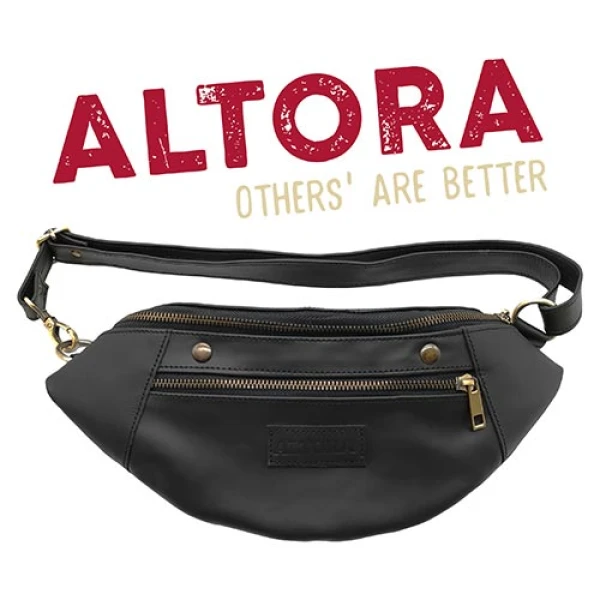Borseta Altora Black on Black (Roll Your Own)