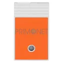 Bricheta cu gaz Caseti Silver Orange cu flacara antivant