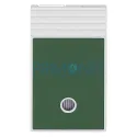 Bricheta cu flacara antivant Caseti Silver Green functionala cu gaz