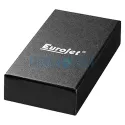 Bricheta cu 3 arzatoare cu gaz pentru trabucuri marca EuroJet Black cu punch integrat