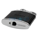 Bricheta din otel inoxidabil prevazuta cu arzator pe gaz marca Ronson Nostalgia Jet Black Matt
