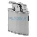 Bricheta metalica Ronson Nostalgia Jet Chrome Satin cu arzator pe gaz