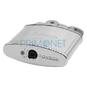 Bricheta metalica Ronson Nostalgia Jet Chrome Satin cu arzator pe gaz