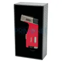 Bricheta trabuc Ronson Breeze Red cu punch din otel inoxidabil